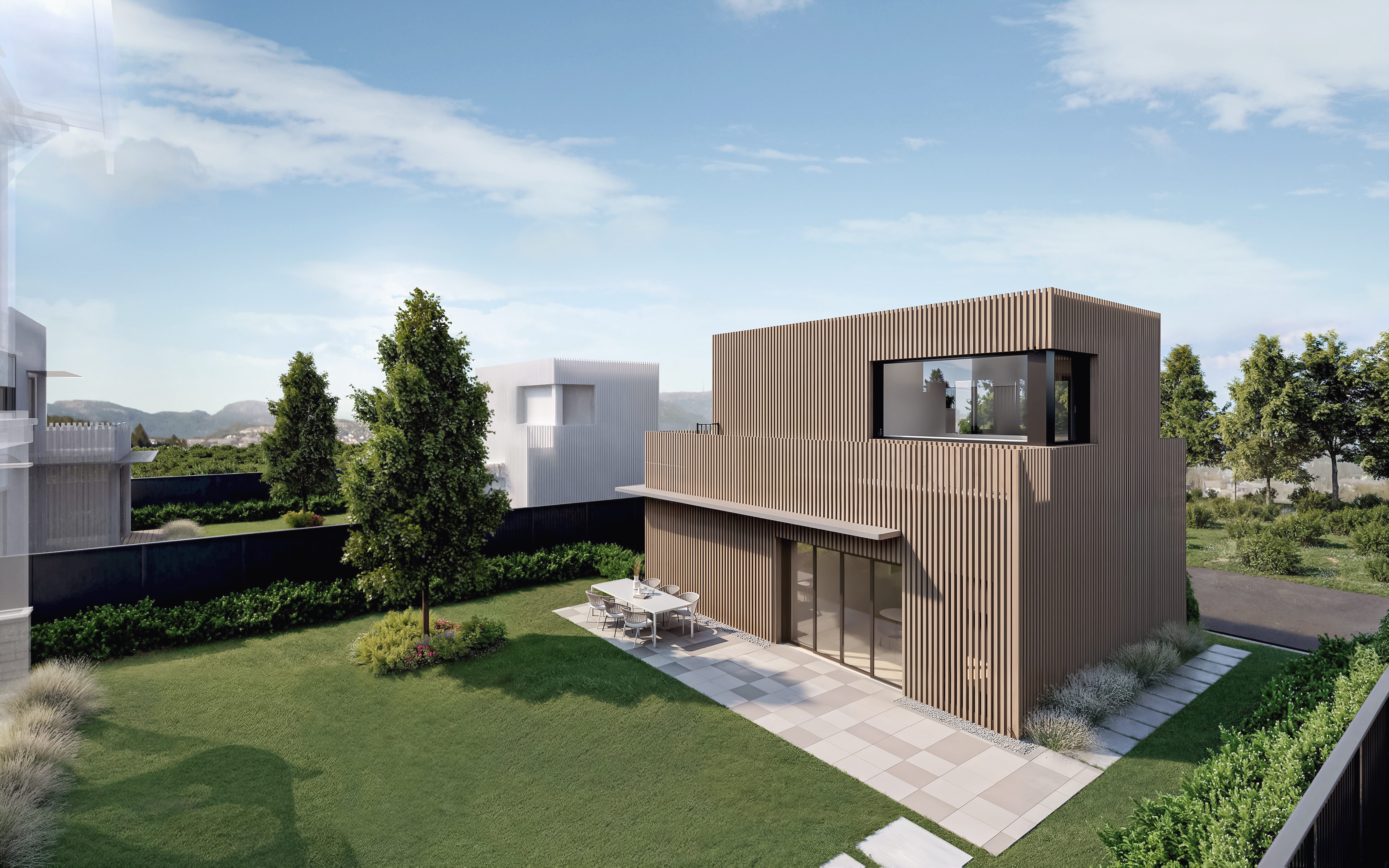 Powerhouse 1 — rear elevation