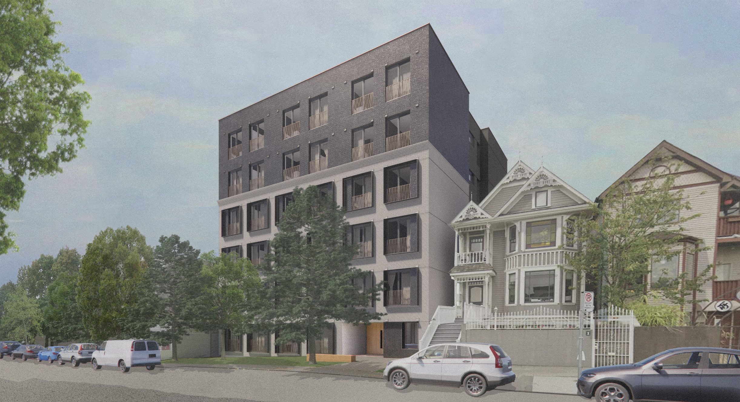 Powerhouse X — building exterior render